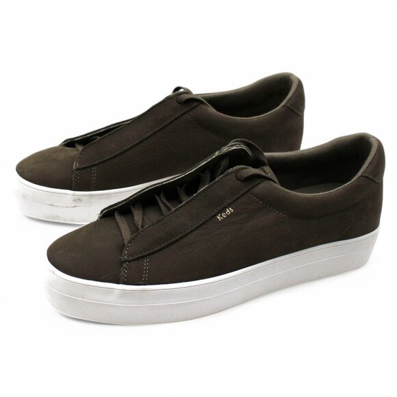 Keds Rise Metro Nubuck Women 10 Olive - Picture 4 of 7